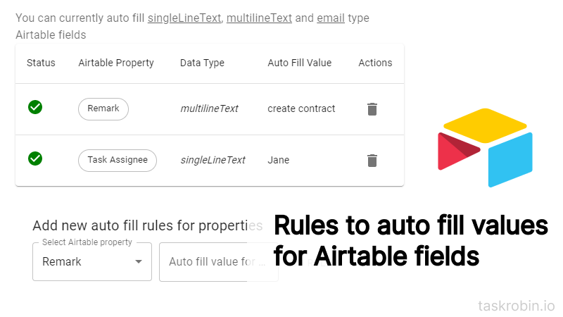 Automatically fill in custom fields with custom values