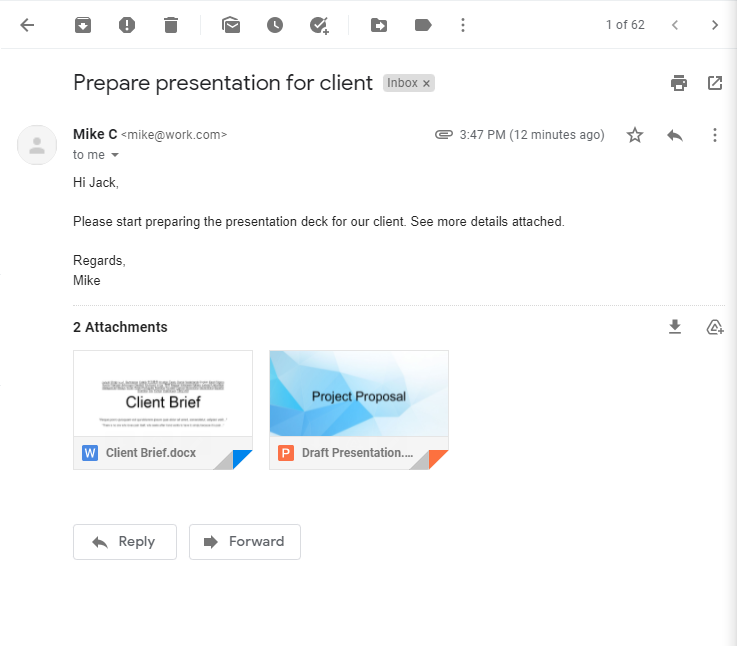 Email in Gmail