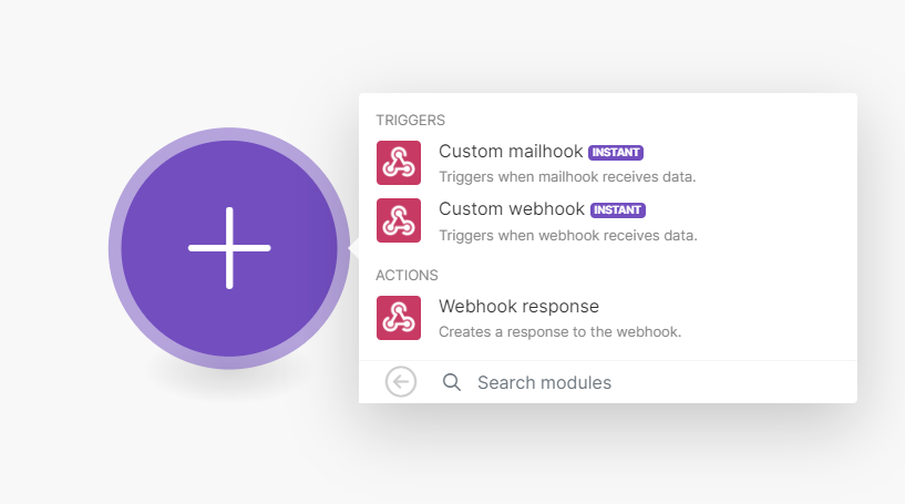 Make Notion webhook trigger